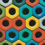 XYLAN PTFE NUT